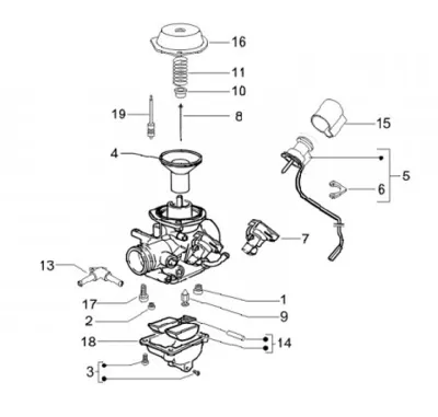 Carburettor parts