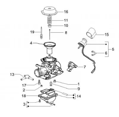 Carburettor parts