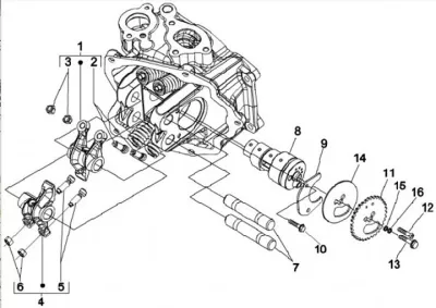 Rocker arm - camshaft