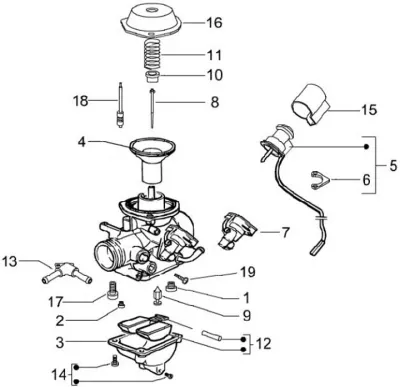 Carburettor parts