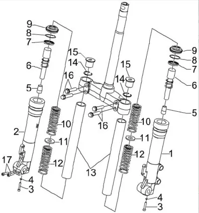 Fork parts