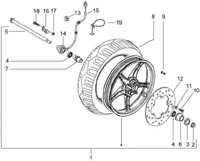 Front wheel