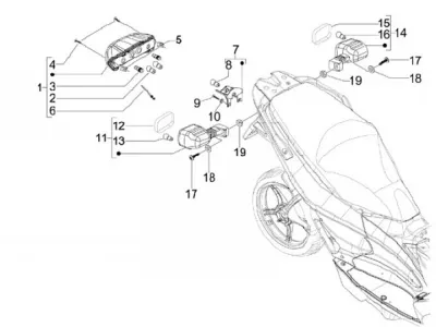 Tail light - indicator