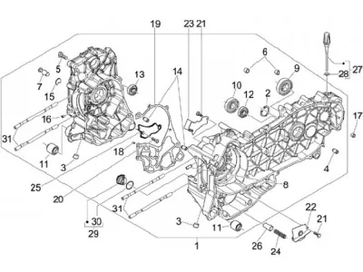Engine casing