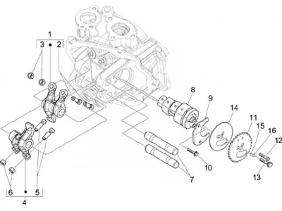 Rocker arm - camshaft