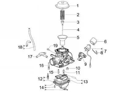 Carburettor parts
