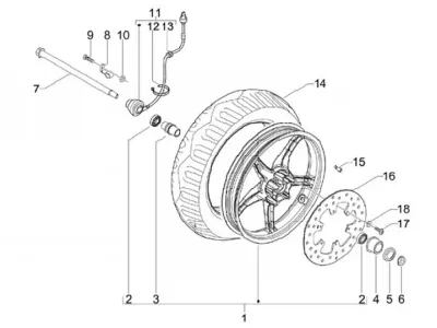 Front wheel