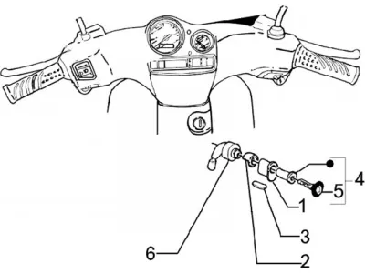 Lock set - ignition switch