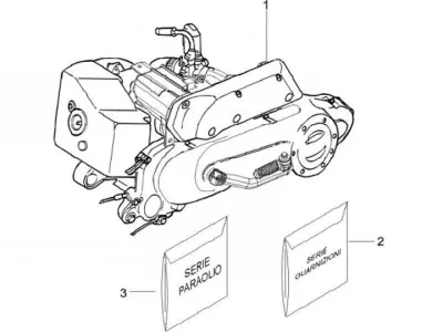 Engine - gasket set engine