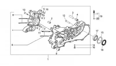 Engine casing