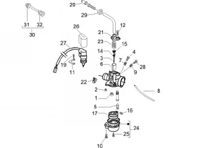 Carburettor parts