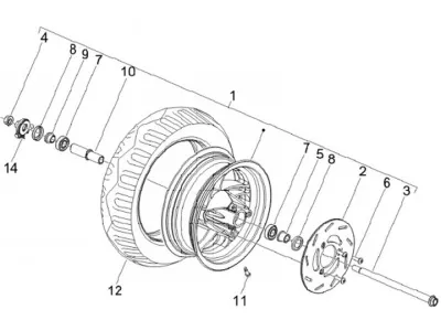 Front wheel
