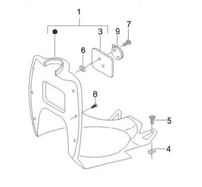 Legshield inner