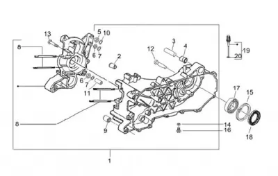 Engine casing