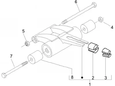 Bras oscillant