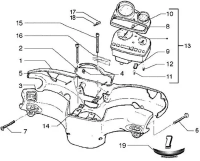 Speedo - handlebar top