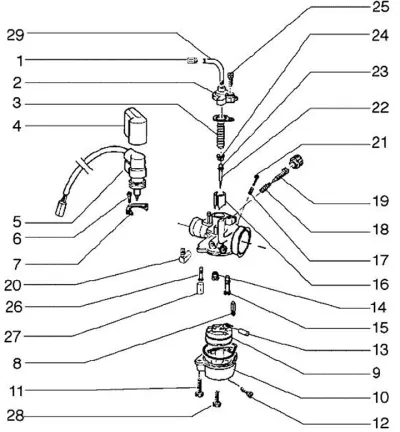 Carburettor parts
