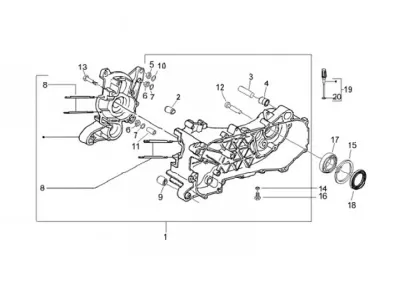 Engine casing