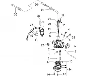 Carburettor parts