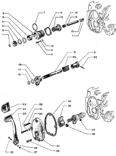 kickstart mechanism