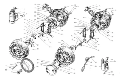 Volano magnete (Filso, Marelli)