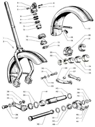 Fork, suspension