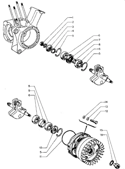 crankshaft bearings