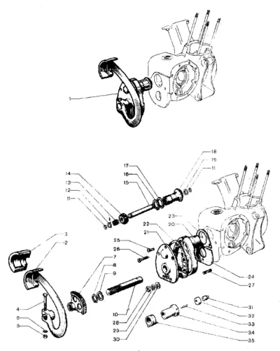 kickstart mechanism