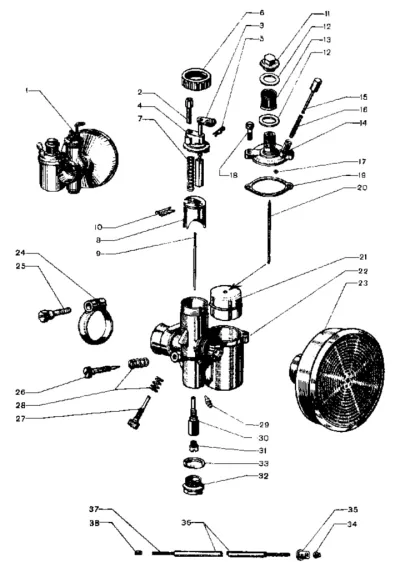 carburator Dell'Orto
