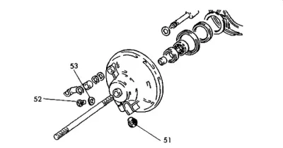Front brake (07.1958)