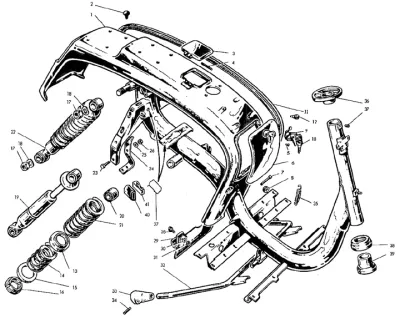 frame, suspension