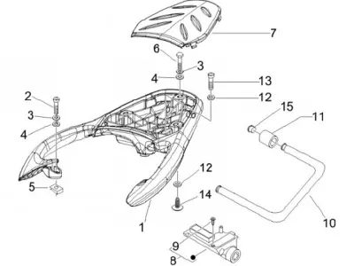 Rear rack