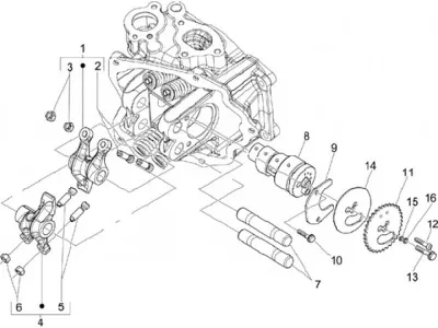 Rocker arm - camshaft