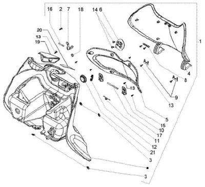 Bauletto anteriore