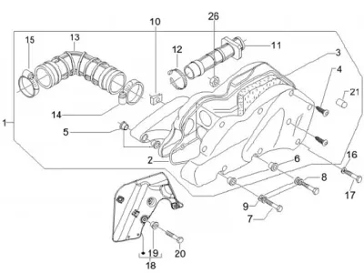 Air intake filter