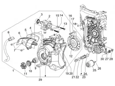 Air Pump - Oil Filter