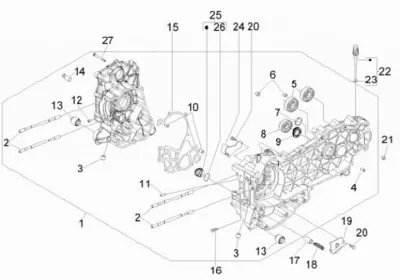 Engine casing