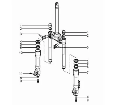 Fork parts