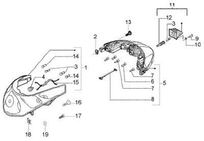 Headlight - tail light