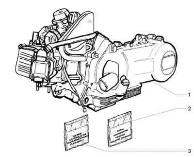 Engine - gasket set engine