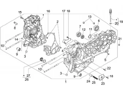 Engine casing