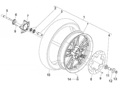 Front wheel