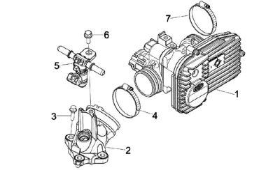 Throttle housing