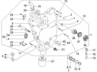 Air Pump - Oil Filter