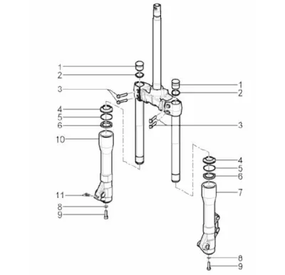 Fork parts