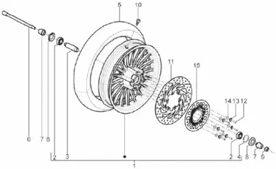 Front wheel