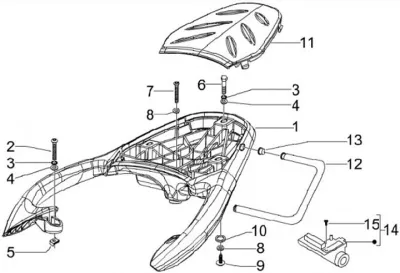 Rear rack