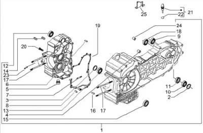 Engine casing