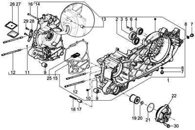 Engine casing