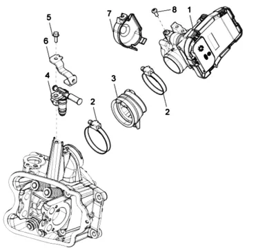 Throttle housing